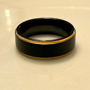 Black Tungsten Band